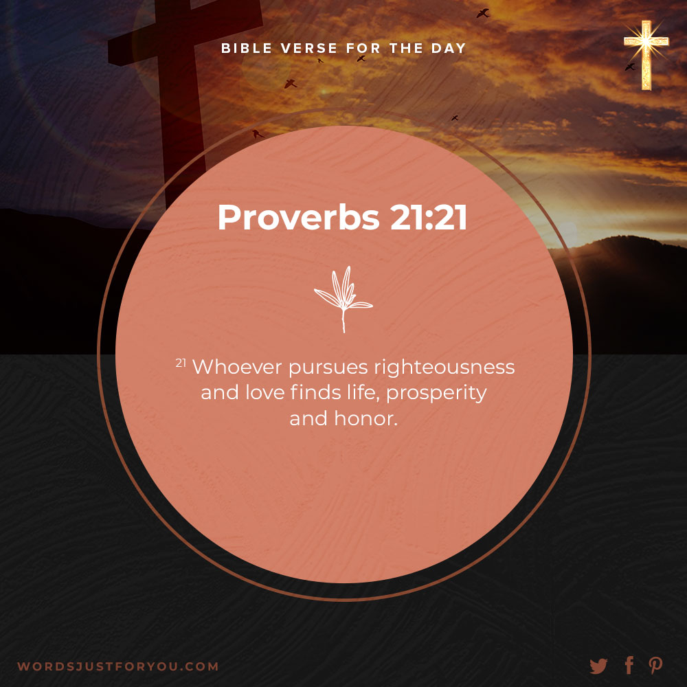 Bible Verse For The Day