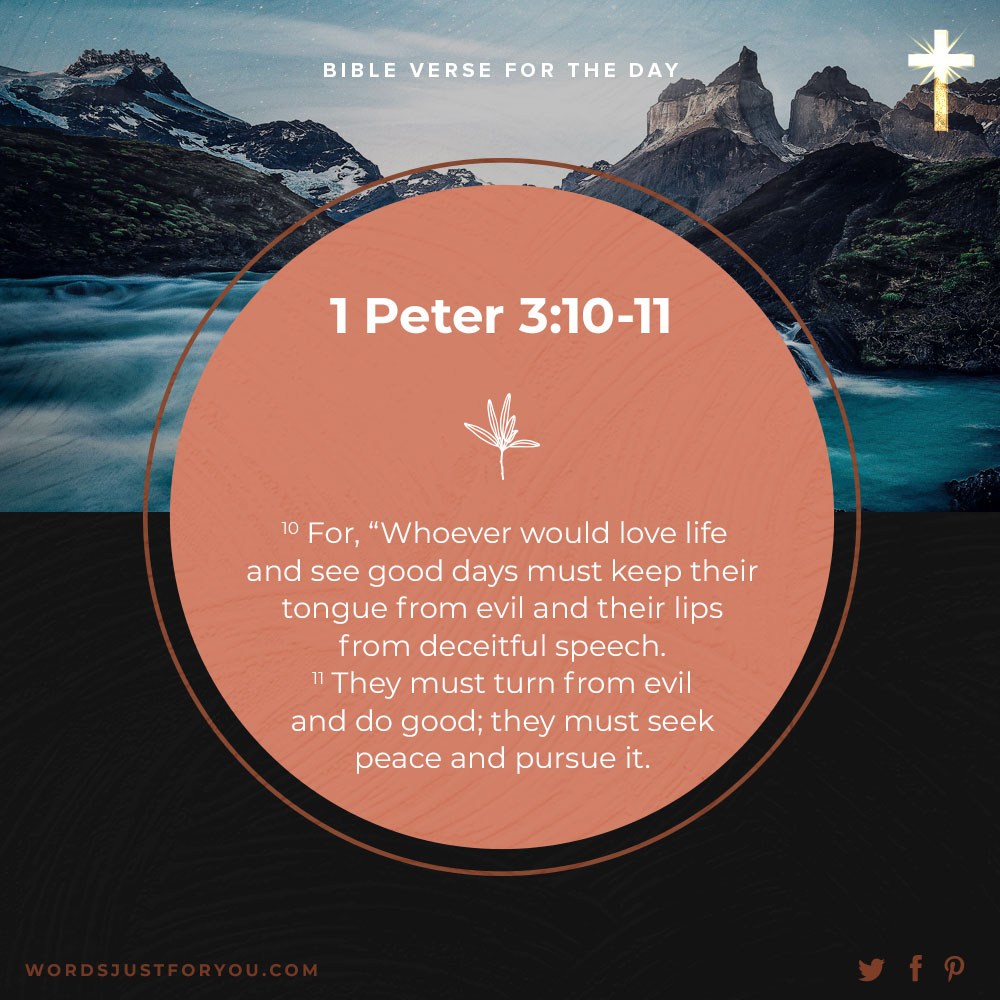 Bible Verse For The Day