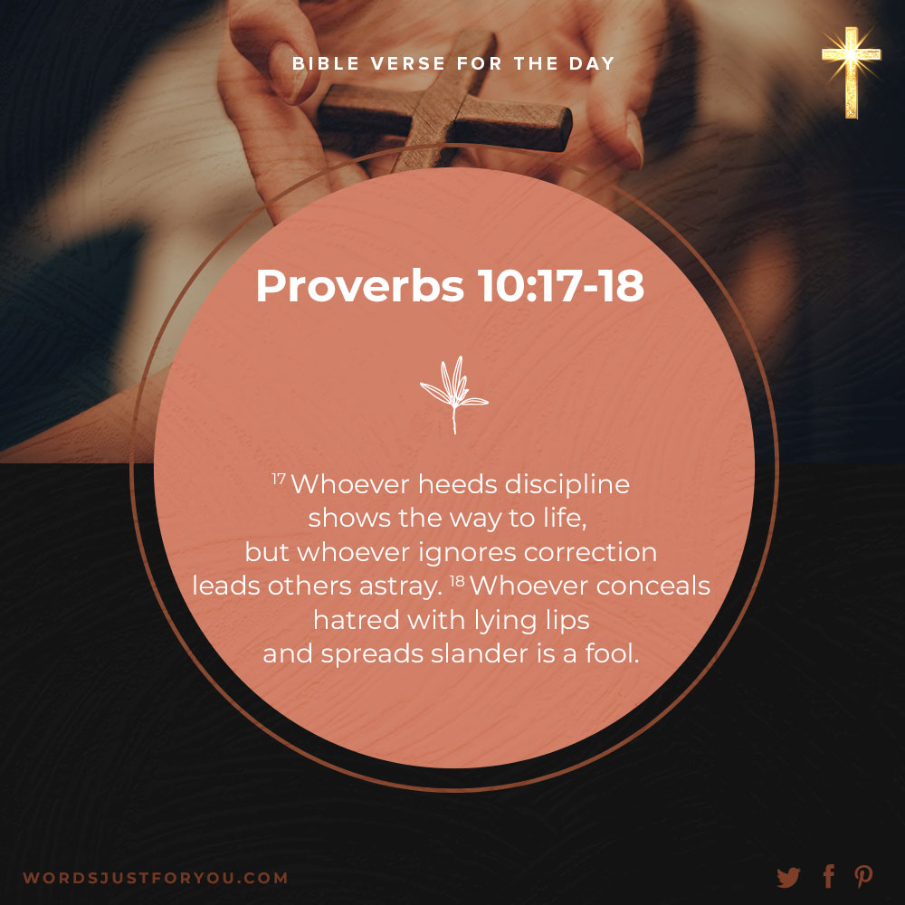 Bible Verse For The Day