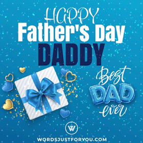 Happy Fathers Day Daddy Gif