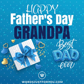 Happy Fathers Day Grandpa Gif