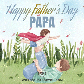 Happy Father's Day Papa Gif