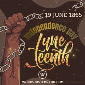 Happy Juneteenth Gif