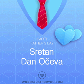 Sretan Dan Očeva Gif