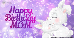 Animated Happy Birthday Mom Gif