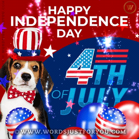 Cute Happy 4Th Of July Gif