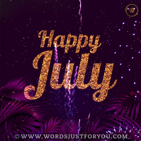 Happy July Gif