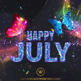 Happy July Gif