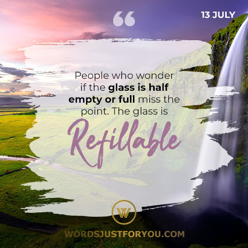 Daily Motivational Quote - July 13