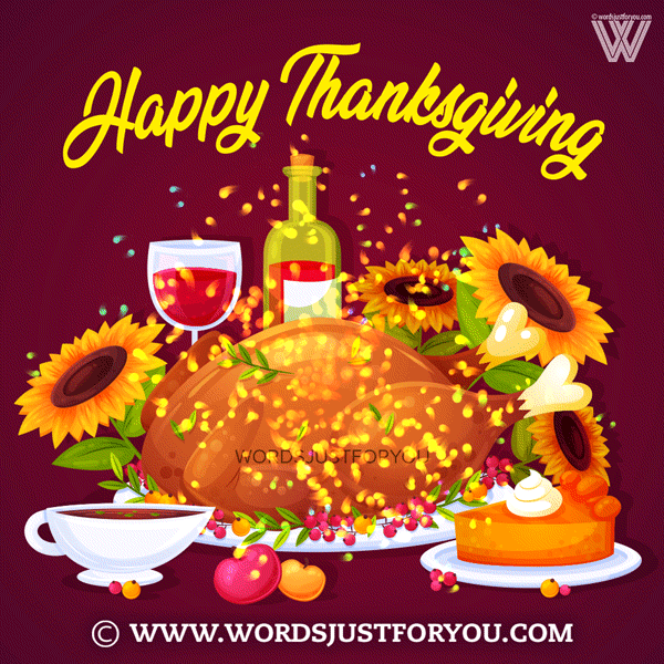 Animated Happy Thanksgiving Gif