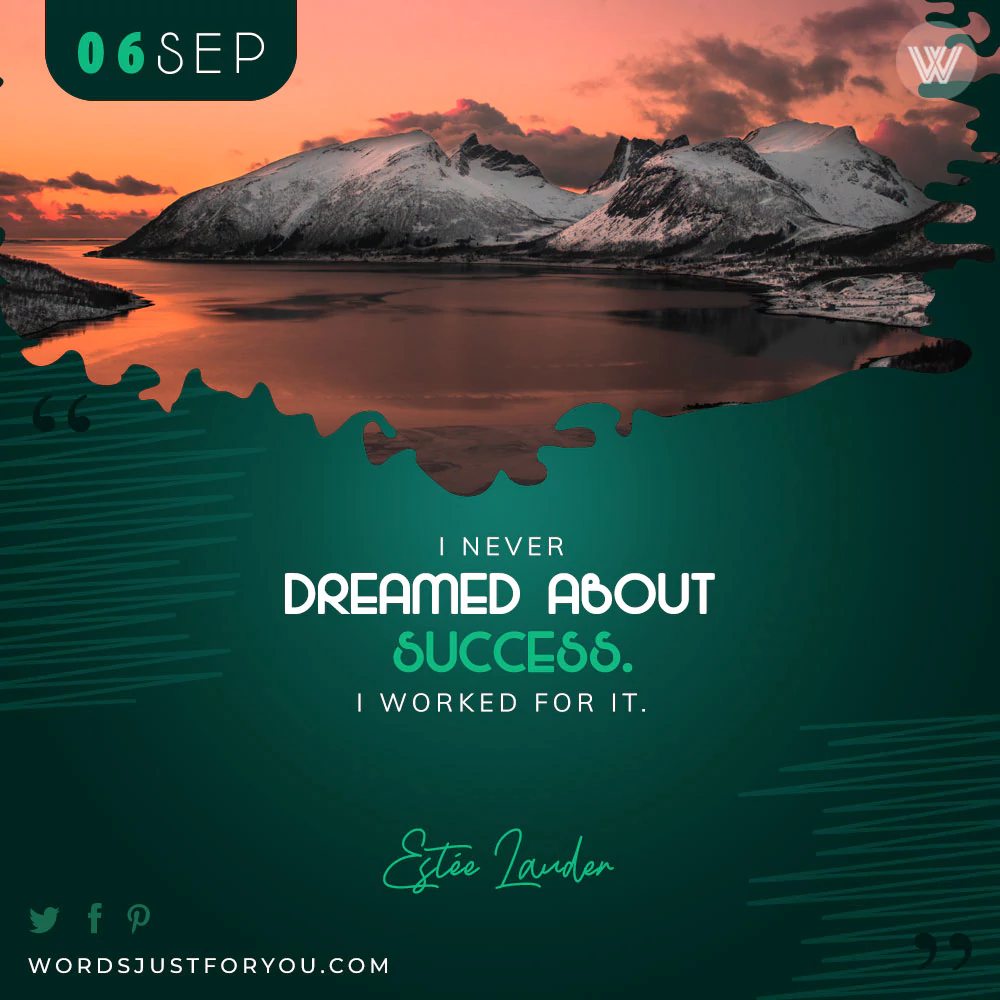 Daily Quote - 6 September