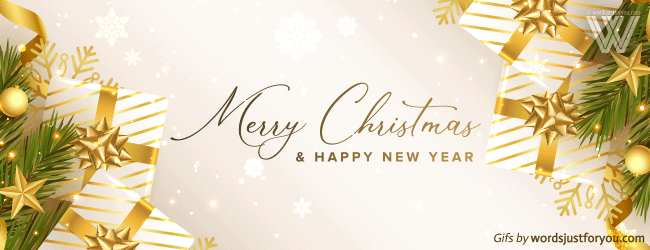 Beautiful Merry Christmas And Happy New Year Email Signature Footer - Free Download - Merry Christmas And Happy New Year