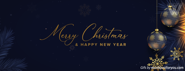 Merry Christmas Gifs Background Email Signature Footer