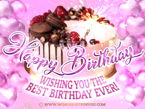 Happy Birthday My Friend Gif - 7855 »  - Original  Creative Animated GIFs