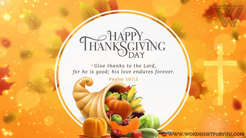 Happy Thanksgiving Religious Gif