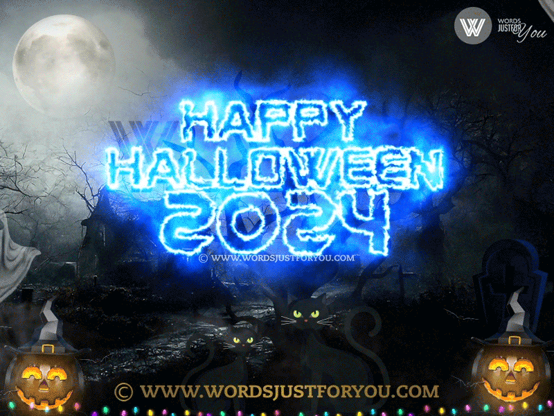 Ghosts Happy Halloween GIF 2024