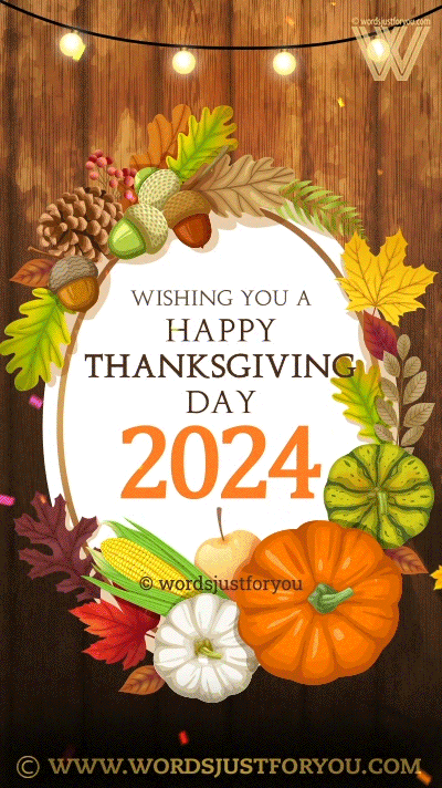 Happy Thanksgiving Day 2024 GIF