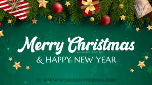 Beautiful Merry Christmas And Happy New Year Gif