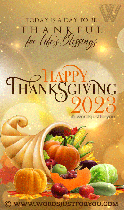 Animated Happy Thanksgiving Images 2023 - Happy Thanksgiving Gif 2023 - Happy Thanksgiving Gif