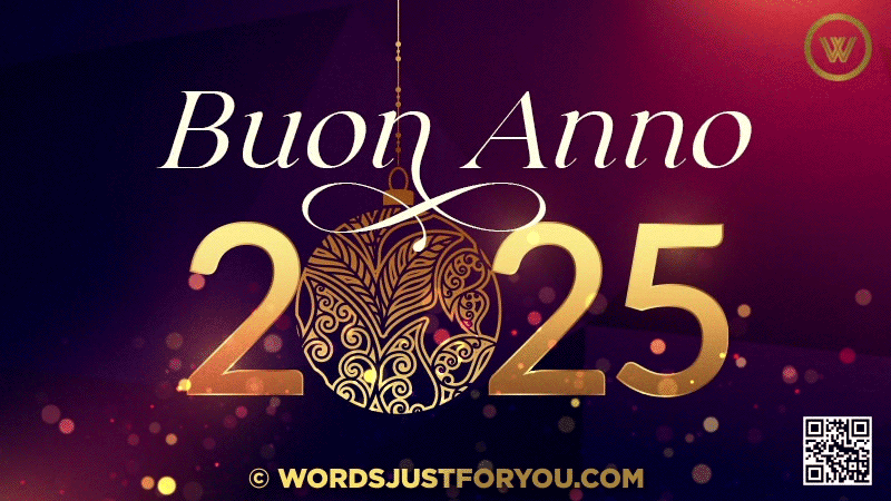 2025 Buon Anno Gif