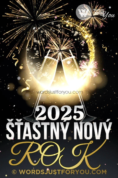 2025 Šťastný Nový Rok Gif, Šťastný nový rok GIF, Šťastný nový rok, Šťastný nový rok 2025 Gif, Czech Happy New Year Gif, Happy New Year Gif Czech, New Year czech republic, happy new year in czech republic