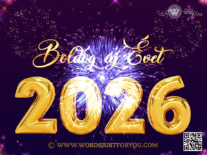 2026 Boldog új évet GIF. Happy New Year Wishes in Hungarian.