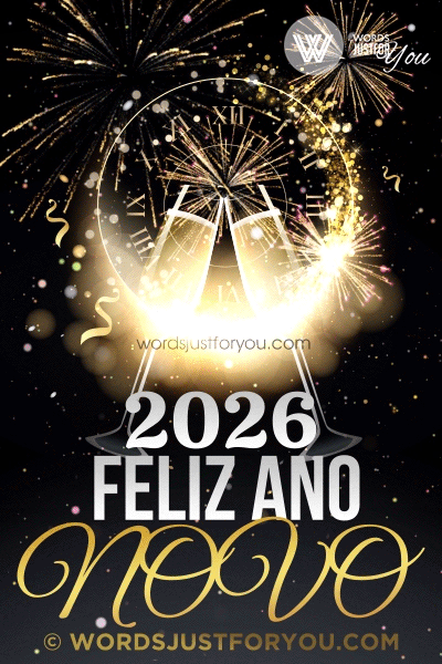 2026 Feliz Ano Novo Gif, Happy New Year Gif In Portuguese 