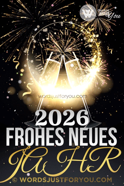 2026 Frohes Neues Jahr Gif, Happy New Year Gif In German