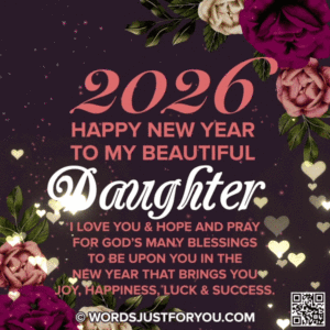 2026 Happy New Year Daughter GIF, Happy New Year Daughter, Happy New Year Daughter Gif, Happy New Year My Daughter Gif with Wishes, Happy New Year My Daughter Gif, Happy New Year Wishes for Daughter, New Year Wishes for Daughter, Happy New Year Card for My Daughter, Daughter Happy New Year Gif