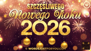 2026 Szczęśliwego Nowego Roku GIF, Happy New Year GIF in Polish