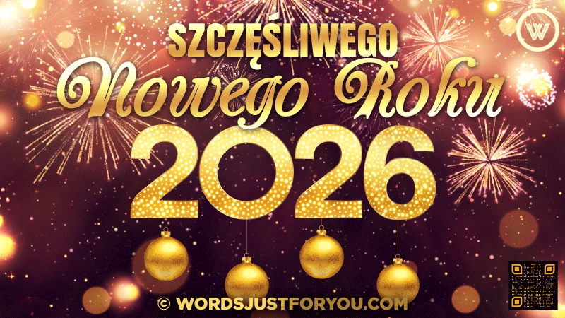 2026 Szczęśliwego Nowego Roku Gif, Happy New Year Gif In Polish