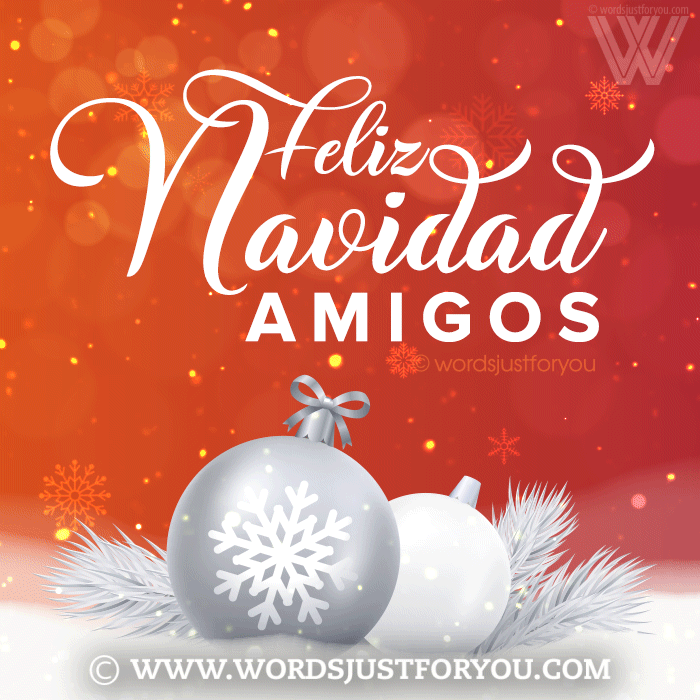 Feliz Navidad Y Próspero Año Nuevo Gif » WordsJustforYou.com - Original ...