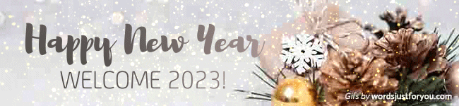 2023 Happy New Year Gifs For Email Signature