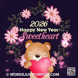 Happy New Year Sweetheart GIF, happy new year gif for daughter, happy new year gif for granddaughter