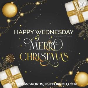 Happy Wednesday Christmas Gif - Merry Christmas Wednesday Greetings