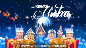 Animated Ho Ho Ho Merry Christmas Gif