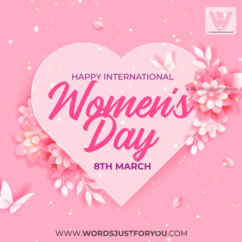 Beautiful Happy International Womens Day Gif