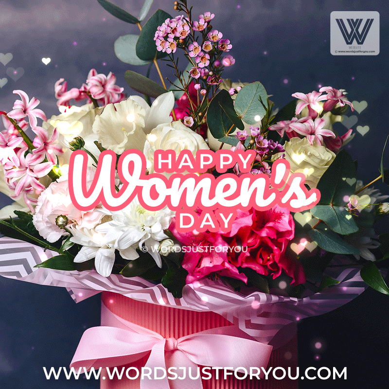 Happy Women's Day Gif 2023 » WordsJustforYou.com - Original Creative ...