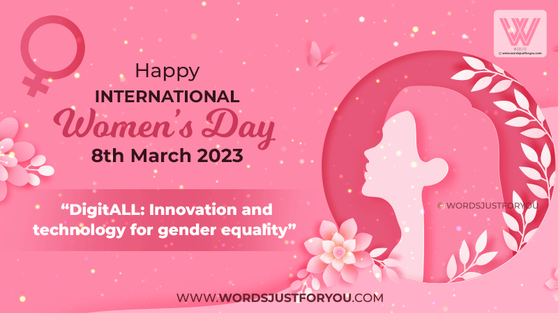 Happy Womens Day 2023 Gif With Theme