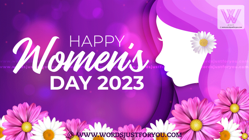 Happy Women's Day 2023 Gif - Animated Happy Women's Day Gif