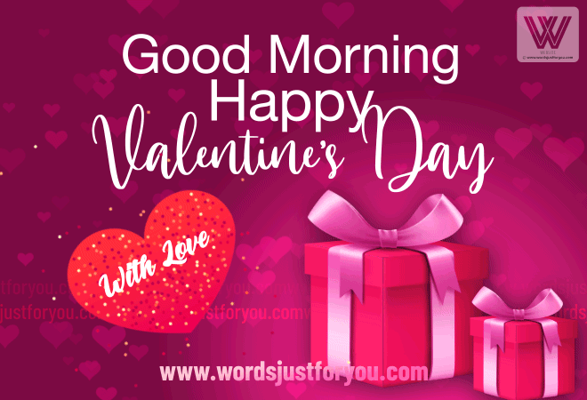 Animated Good Morning Happy Valentines Day Gif