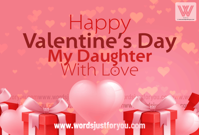 Animated Happy Valentines Day My Daughter Gif - Happy Valentines Day Daughter Gif