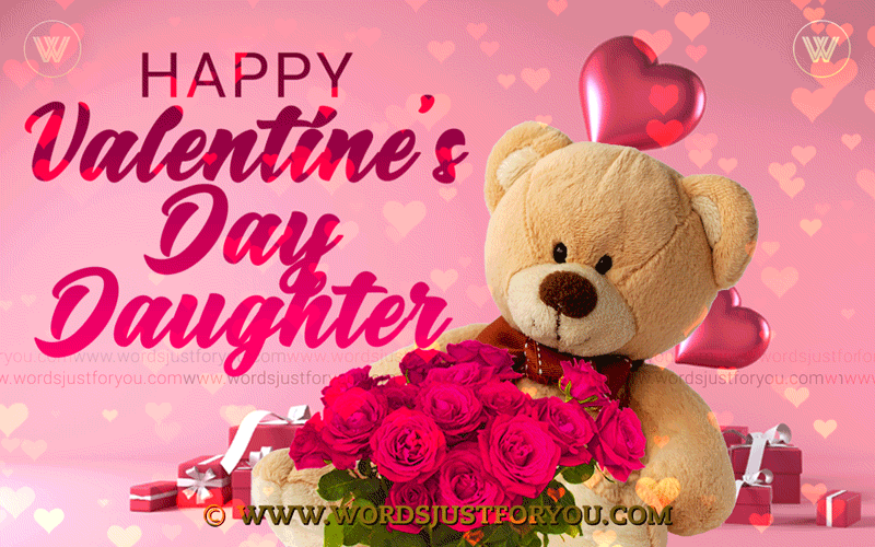 Happy Valentines Day Daughter Gif - Animated Happy Valentines Day Daughter