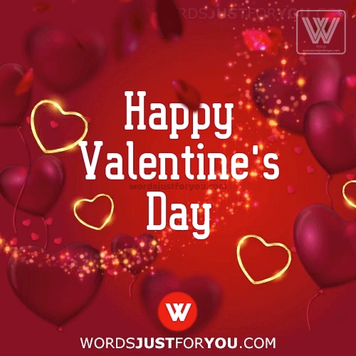 Glitter Happy Valentines Day Gif - Happy Valentines Day Gif