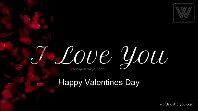 I Love You - Happy Valentines Day Gif - Animated Happy Valentines Day Gif