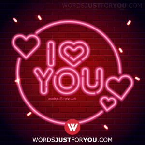 Neon I Love You Gif - I Love You