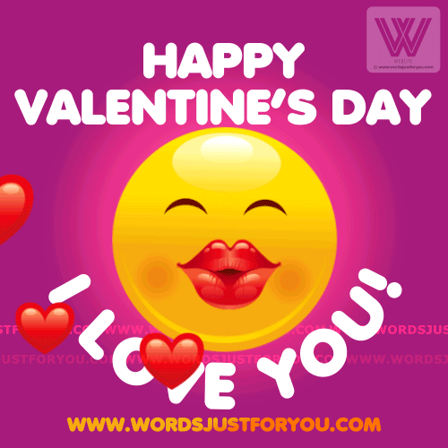 Happy Valentines Day I Love You Gif