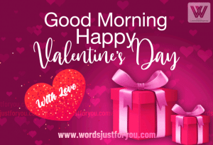 Animated Good Morning Happy Valentines Day Gif