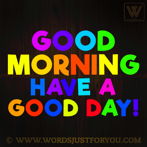 Good Morning Gif - Animated Good Morning Gif