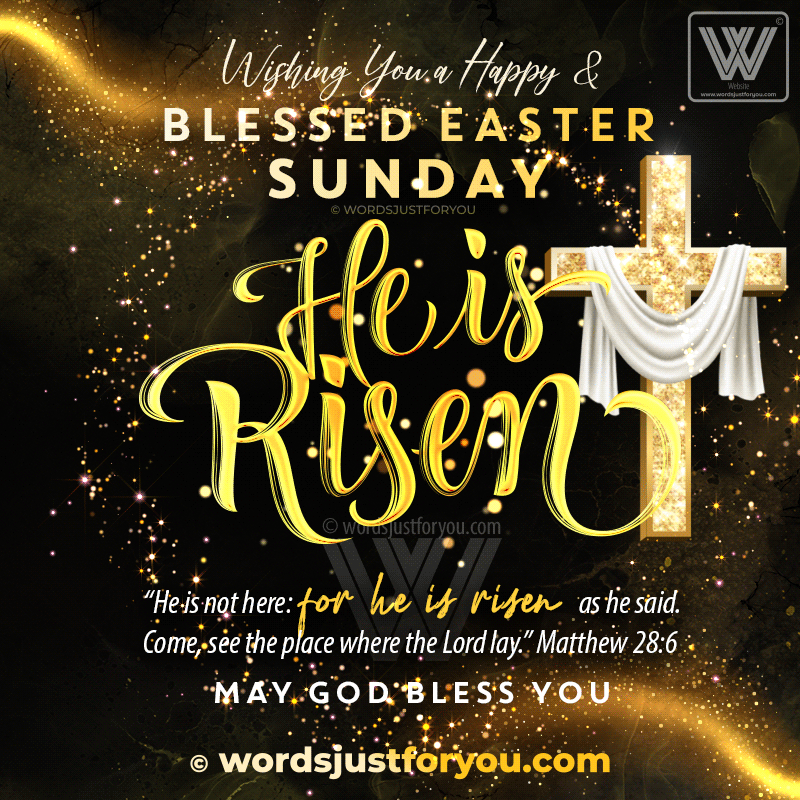 Religious Easter Wishes Gif » Original Creative